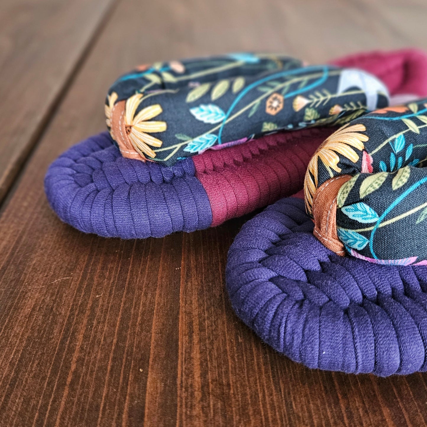 和風ルームシューズ 大人カラー23cm