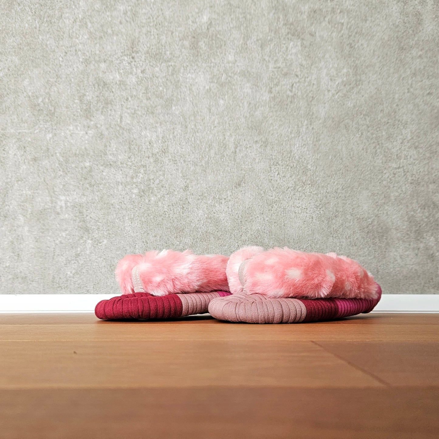 和風ルームシューズ モフモフ鼻緒①24cm